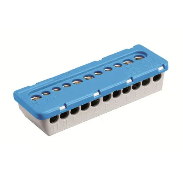 Conector de Neutro para Gabinete de 12, 24, 36 y 48 Modulos, 5x16 mm2 + 6x6 mm ABB