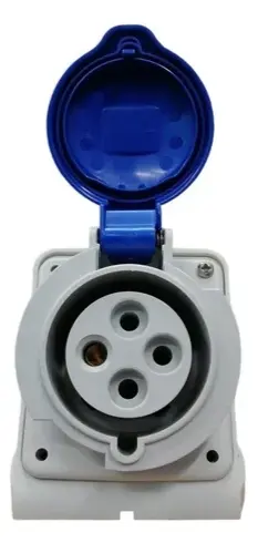 [IDE-2325]  BASE MURAL 3P+T 220V 32A 9H AZUL