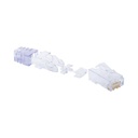 Panduit Plug RJ45 Cat6, Para Cable UTP de Calibre 23-24 AWG, Chapado en Oro de 50 micras, Bolsa de 100 piezas
