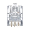 Panduit PLUG MODULAR PANDUIT/8 HILOS/8 POSICIONES/CATEGORIA 5E/(MP588-L)