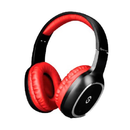 Getttech DIADEMA HEADSET GETTTECH GH-4640R BT 3.0 STEREO C/MIC NEGRO C/ROJO