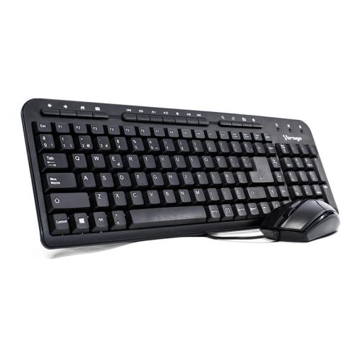 [VORAGO_AC-395879-2] Teclado y ratón Vorago KM-105 - USB Cable Cable Mouse