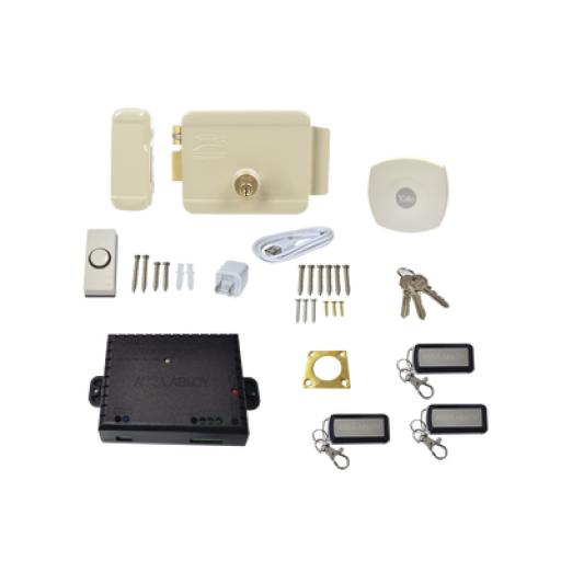 [ASSAABLOY_89371] Assa Abloy Kit Cerradura Eléctrica 321DC  Izquierda y Hub para Apertura a través de Smartphone en cualquier parte del mundo