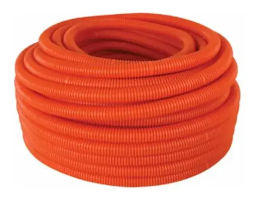 Tubo PAD corrugado 3", tramo de 6.1 m. Para ductos enterrados y conexión entre registros. Marca Deplayusa o similar