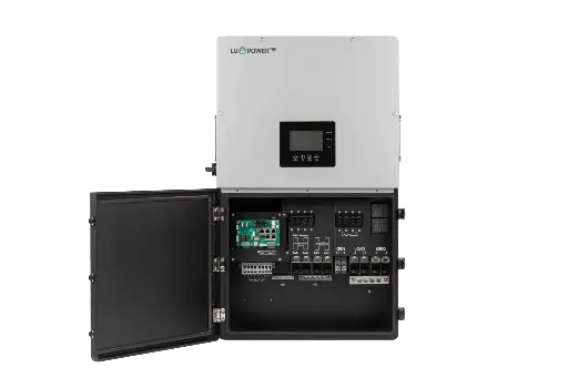 [LUX-LXP-LB-US-8K] Inversor hibrido Luxpower de 8kW split phase 120/240V compatible con batería Lux-Li-5 y Pylontech US5000.
