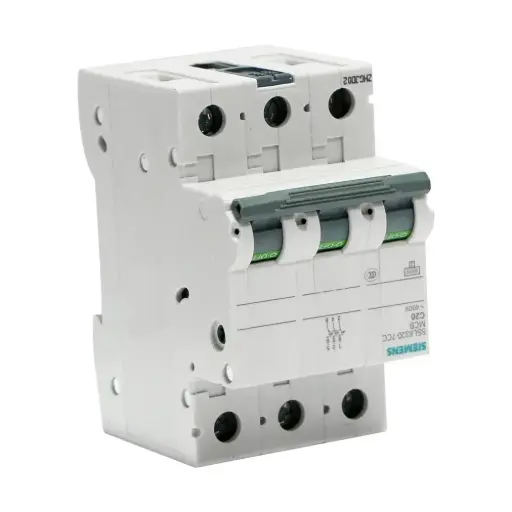 [5SL6320-7CC] Automático magnetotérmico 400V 6kA, 3 polos, C, 20 A Interruptor automático 400V 6kA, 3 polos, C, 20 A
